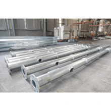 3-15m hot dip wholesale Galvanized Steel Poles for street light